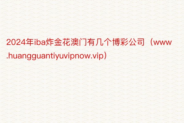 2024年iba炸金花澳门有几个博彩公司(www.huangguantiyuvipnow.vip)